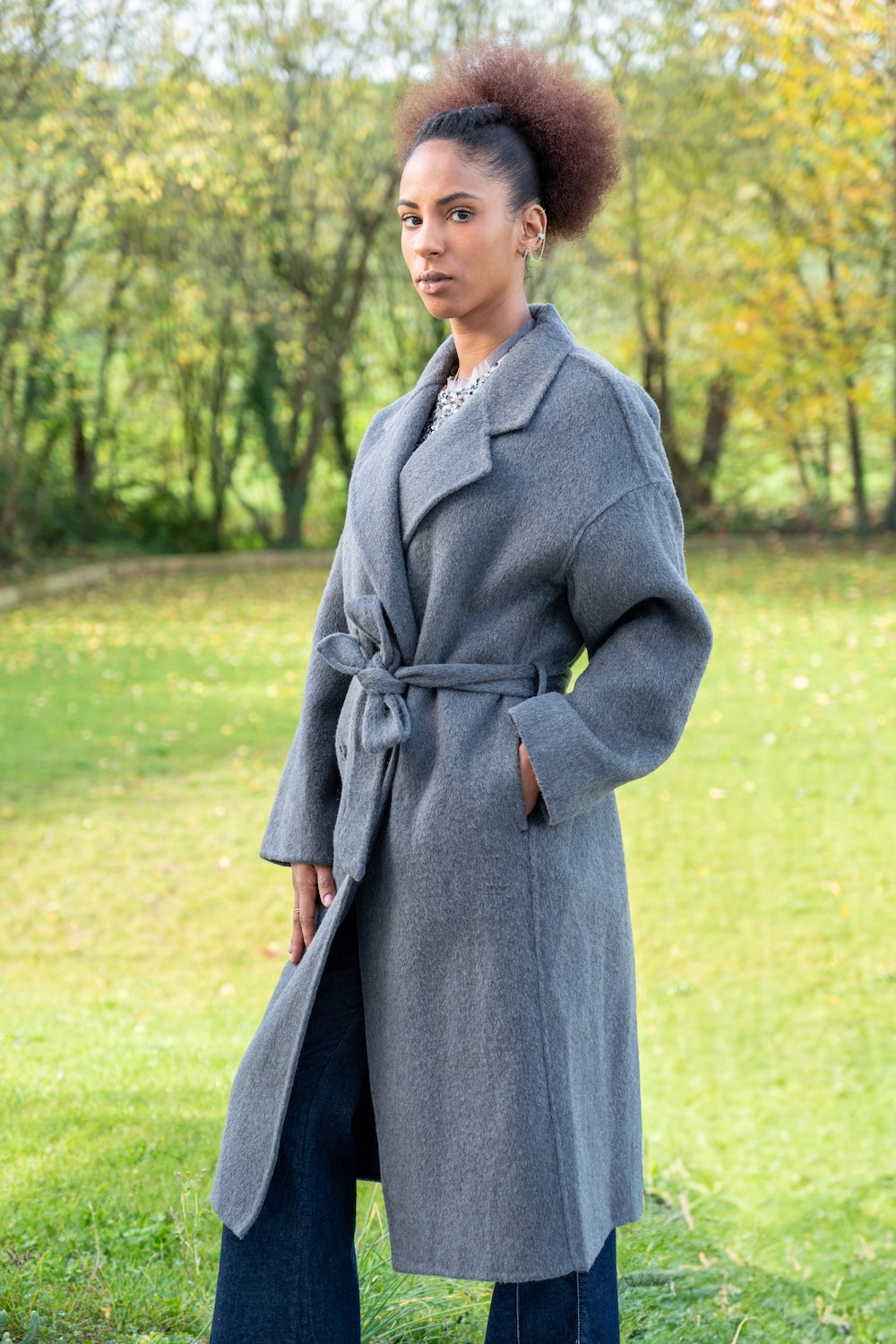 manteau en laine 