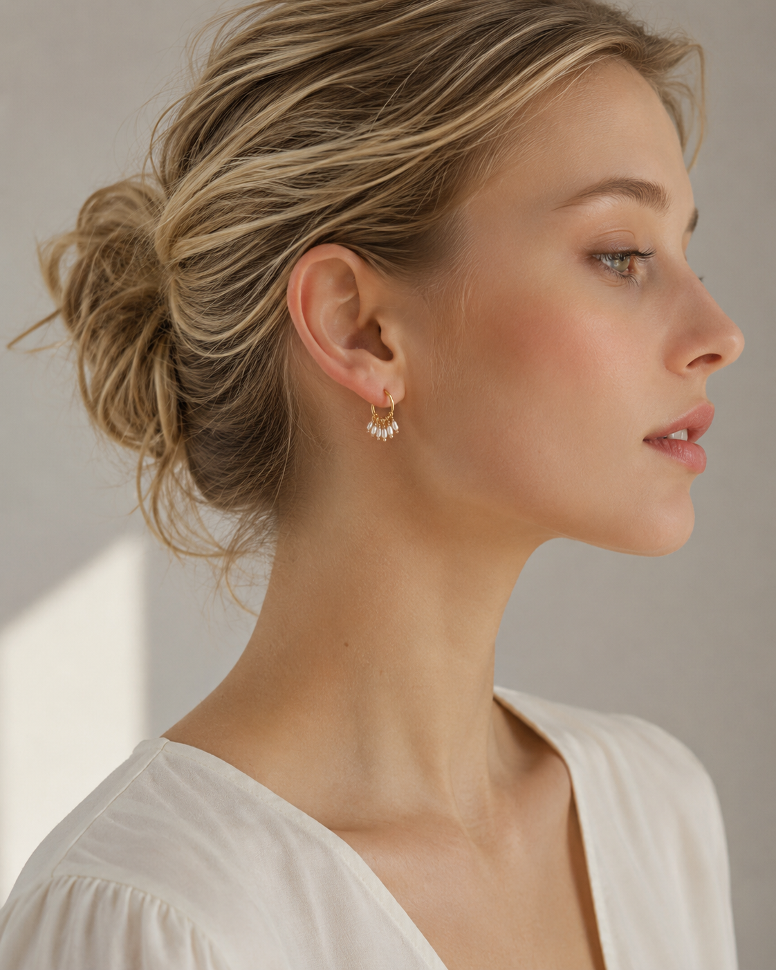 Boucles d’oreilles Clara – Boucles d’oreilles en perles amovibles